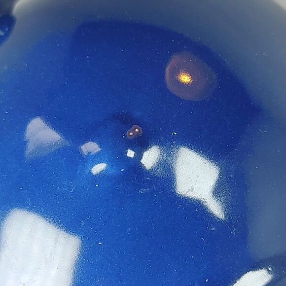 Navy Blue Whale Ceramic Kitchen Sponge Holder Multipurpose Figurine Nautical - Picture 15 of 16